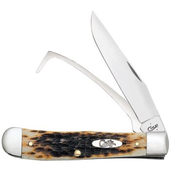 Case Knives 00144 144 Amber Equestrian Knife