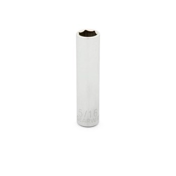 GearWrench 1/4" Drive Deep Socket, 6 Point - 5/16"
