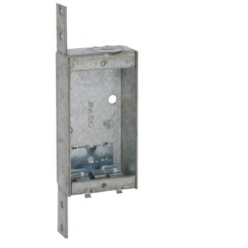 Shallow Switch Box With Q Clamps, 3 x 2 inch