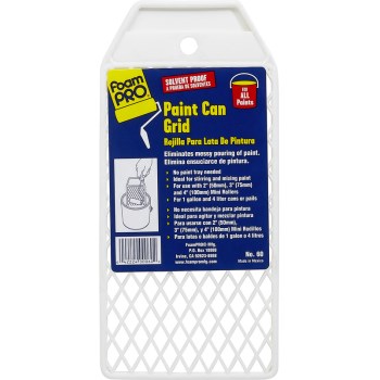 FoamPRO 60 RigidGrid Paint Can Grid for One Gallon Cans