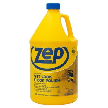 Zep Wet Look Floor Finish, 1 Gal