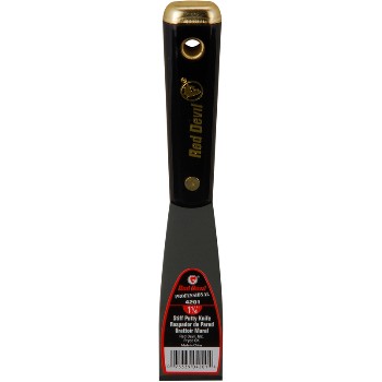 Red Devil 4201 Stiff Scraper, Putty Knife ~ 1 1/4