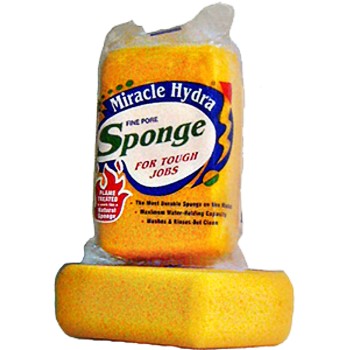 Fine Pore Sponge ~ 6-1/8"  x  4-1/8"