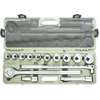 Mechanics Tool Set, 3/4" Drive ~ 14 Piece