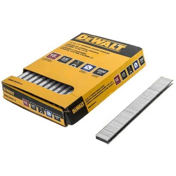DeWalt 18-Gauge Narrow Crown Staples - 1/4" x 5/8", 2500pk