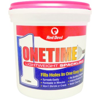 Red Devil 0541 Onetime Spackle 1 Gallon