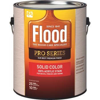 Flood Pro Series Solid Color Deck Stain, Deep Tint - Gal