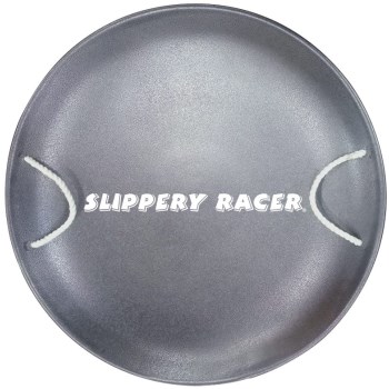 Silver Metal Disc Sled