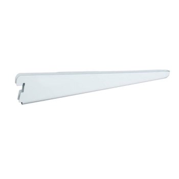 FreedomRail Wood Shelf Bracket, White - 14-1/2"