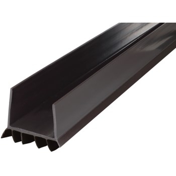 M-D Bldg Prods 43337 Cinch Slide On Door Seal, Brown ~  36"