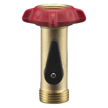 Lr Nelson 50540 Hose Shut-off, Long Neck ~ Brass