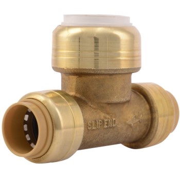 Cash Acme Uip363a 1/2in. Brass Slip Tee