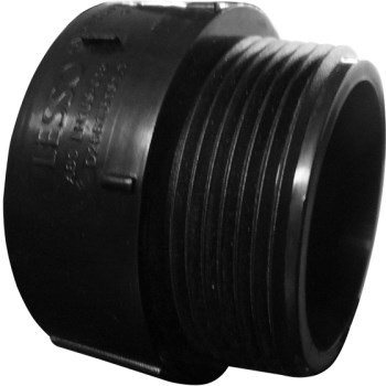 3" ABS DWV Male Adapter