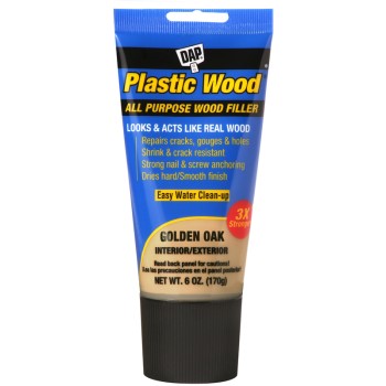 DAP Plastic All Purpose Wood Filler, Golden Oak - 6 oz