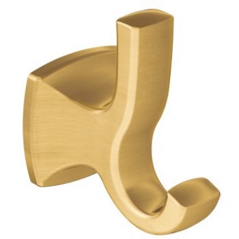 Moen YB5103BG Voss Collection Double Robe Hook 