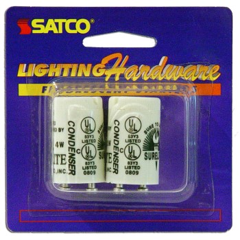 Satco Products S70-202 S70/202 2/Cd Fluor Starter