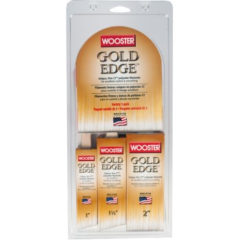 Wooster  0052390000 5239 Gold Edge Variety 3pk