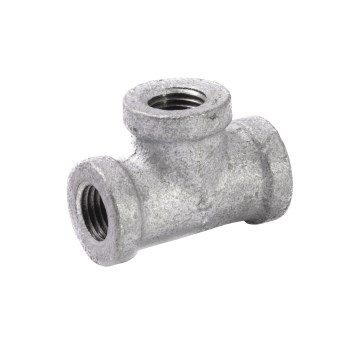 Anvil/Mueller Malleable Tee, Galvanized - 1/8"