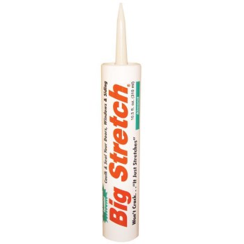 Big Stretch Acrylic Sealant, Almond  ~ 10.5 oz. Tubes