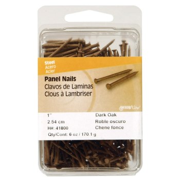 Panel Nail, Dark Oak - 1", 6 oz