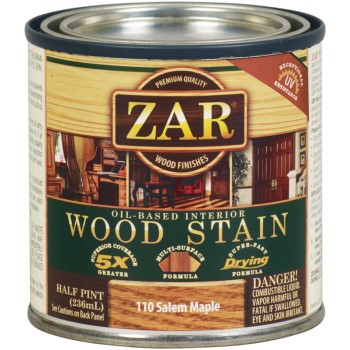 Zar 11006 Wood Stain ~ Salem Maple, 1/2 Pint