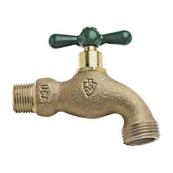 Lead Free Male Hose Bibb - 3/4" MIP x 3/4" MHT