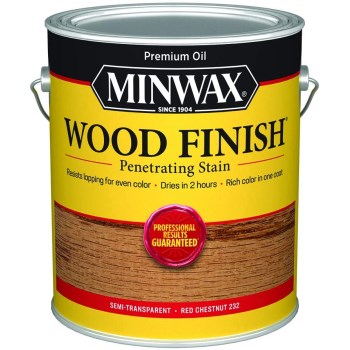 Minwax 71046 Wood Finish ~ Red Chestnut - One Gallon 