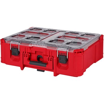 Milwaukee PACKOUT Deep Organizer   6 Dividers  Clear Top