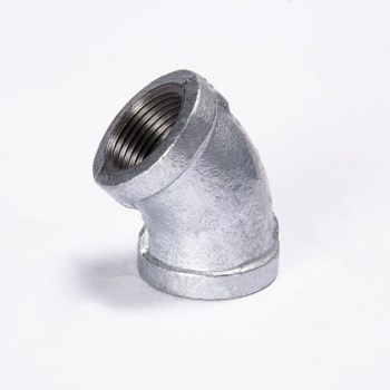 Anvil/Mueller 45-Degree Elbow, Galvanized - 3/8"