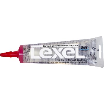 Lexel Caulk, Clear ~ 5 oz tube