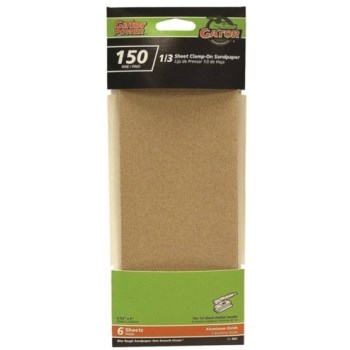 6pk 150g 1/3 Sandpaper