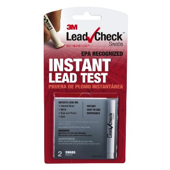 3M 051141936135 Lead Check Instant Lead Test Swabs - 2/Pk ~ LC2S24C