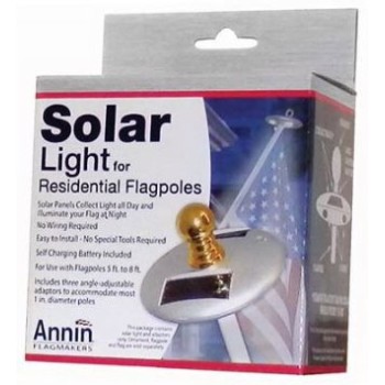 Flag Pole,  Mini Solar Light