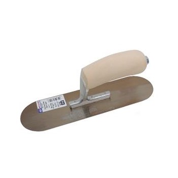 Golden Stainless Steel Blade Pool Trowel ~ 10" x 3" 