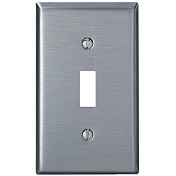Ss Sgl Switch Plate