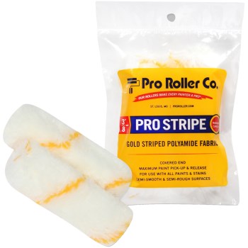 Pro Roller CRC-CE-04 4in. Gold Stripe Cover