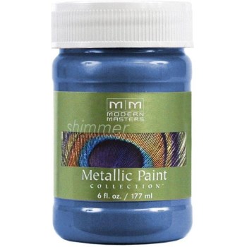 Metallic Paint, Sapphire 6 Ounce