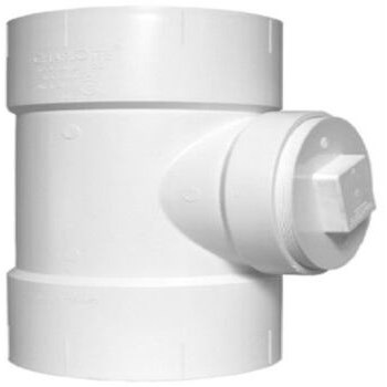 2 Dwv Cleanout Tee With Plug