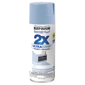 Rust-Oleum 2X Spray Paint  French Blue  12 Oz