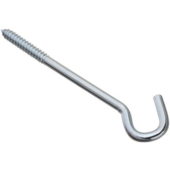 Screw Hook ~ 3/8" x 8" 