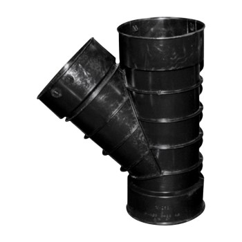 Corrugated Drain Snap Wye - 3"