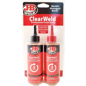 J-B Weld 50240H 50240 8oz Clearweld Pro
