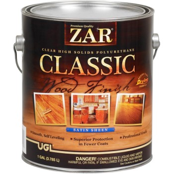 Ugl 34813 Classic Polyurethane Wood Finish, Satin ~ Gallon