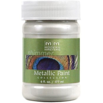 Metallic Paint, Pearl White 6 Ounce