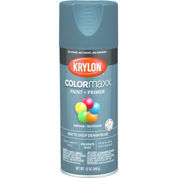 Krylon K05604007 5604 Sp Matte Dp Dn Blue Paint