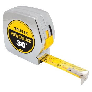 Stanley PowerLock Tape Measure - 1" x 30 Ft