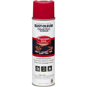 Inverted Marking Spray Paint, Safety Red