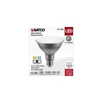 13.3w Par38 5cct Bulb