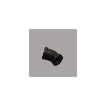 3/8 Black 45 Elbow