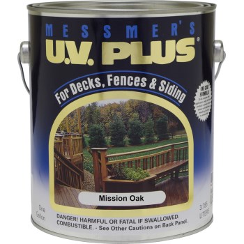 UV Plus Stain,Mission Oak ~ Gal